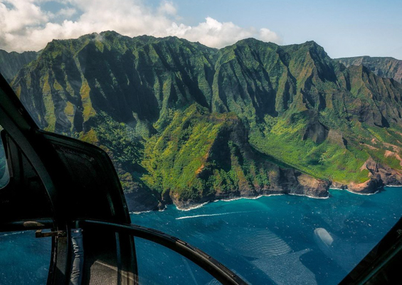 Bluehawaiian The Complete Oahu Helicopter Slide Inside Heli