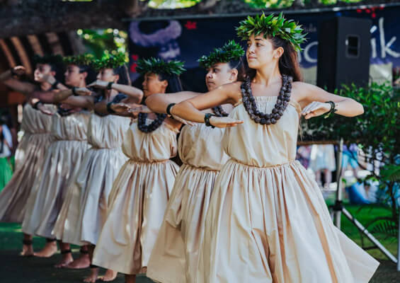 Polynesia Polynesian Cultural Center Dancers Slider Mini