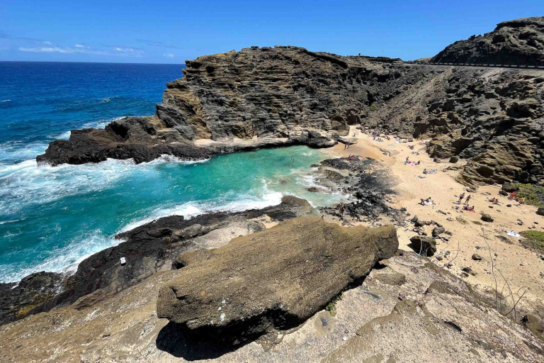 Alohahawaiitours Oahu Sightseeing Snorkel Tour Blowhole Halona Blowhole Halona Point